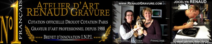 1er fabricant Francais de plaques fun&eacute;raires cot&eacute; par Drouot Cotation Paris