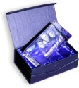Cubes de verre grav&eacute;s