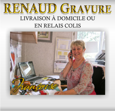 Fran&ccedil;oise RENAUD vous contacte pour g&eacute;rer la livraison de votre plaque de cimeti&egrave;re.
