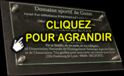 Plaque fun&eacute;raire en verre grav&eacute; avec photo sur article funeraire