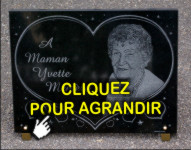 D&eacute;coration personnalis&eacute;e pour tombe