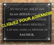 Autre plaque comm&eacute;morative en ardoise naturelle