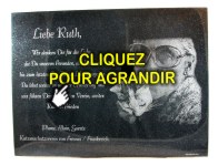 Photo grav&eacute;e sur granit