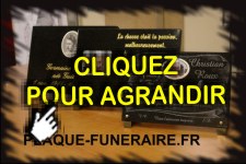 Diff&eacute;rentes plaques fun&eacute;raires avec des photos grav&eacute;es et des photos porcelaine
