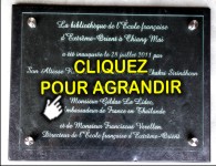 Plaque fun&eacute;raire en verre grav&eacute; avec photo sur article funeraire