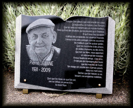 portrait sur plaques funéraires