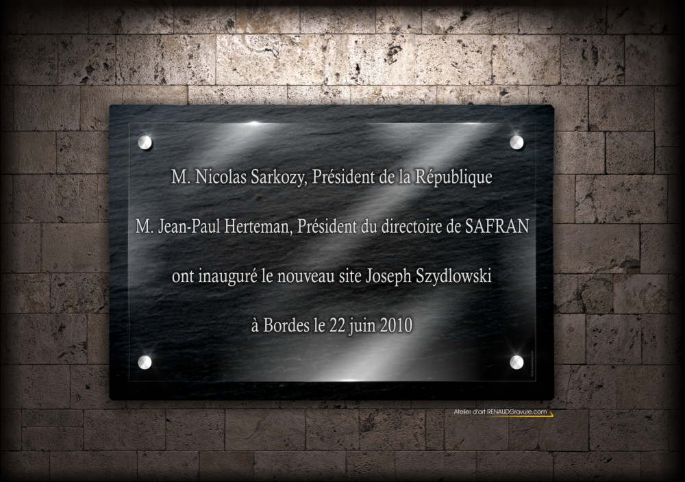plaque inauguration