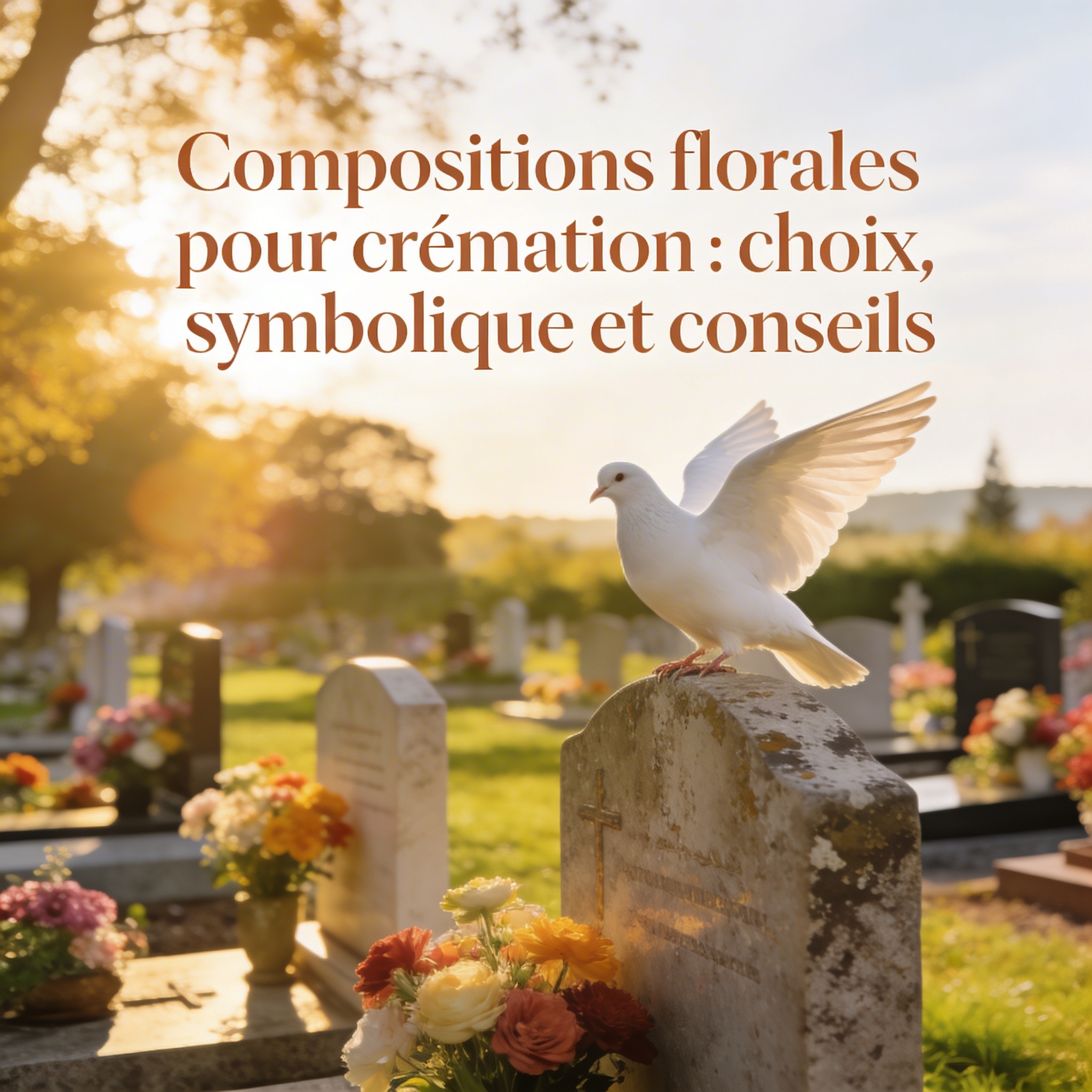 Compositions florales pour crémation : choix, symbolique et conseils