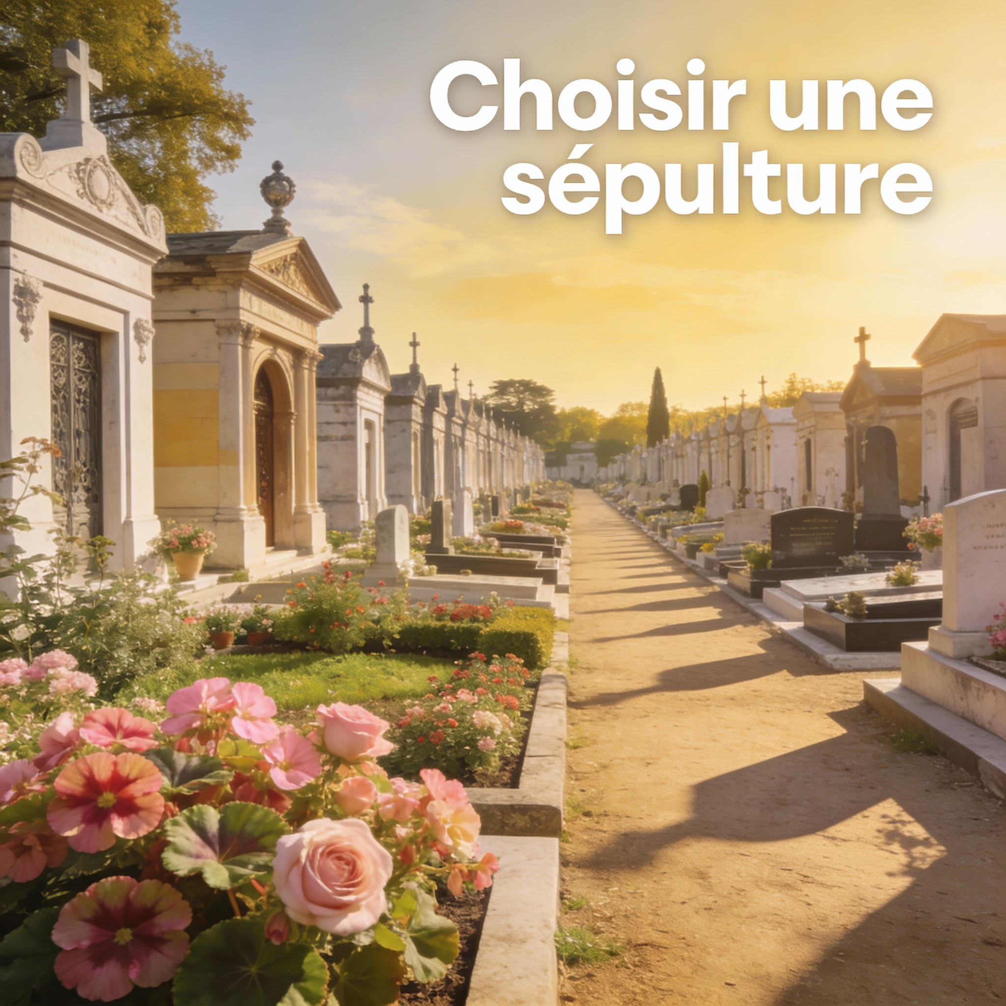 Choisir une sépulture - Guide complet
