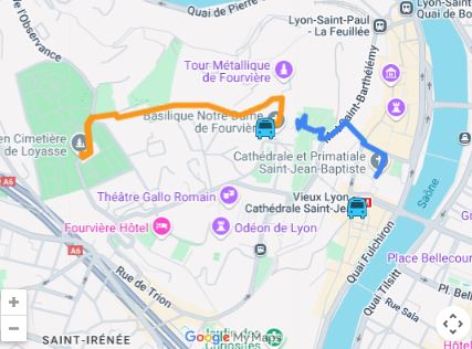 Comment aller au cimetière de Loyasse à Lyon