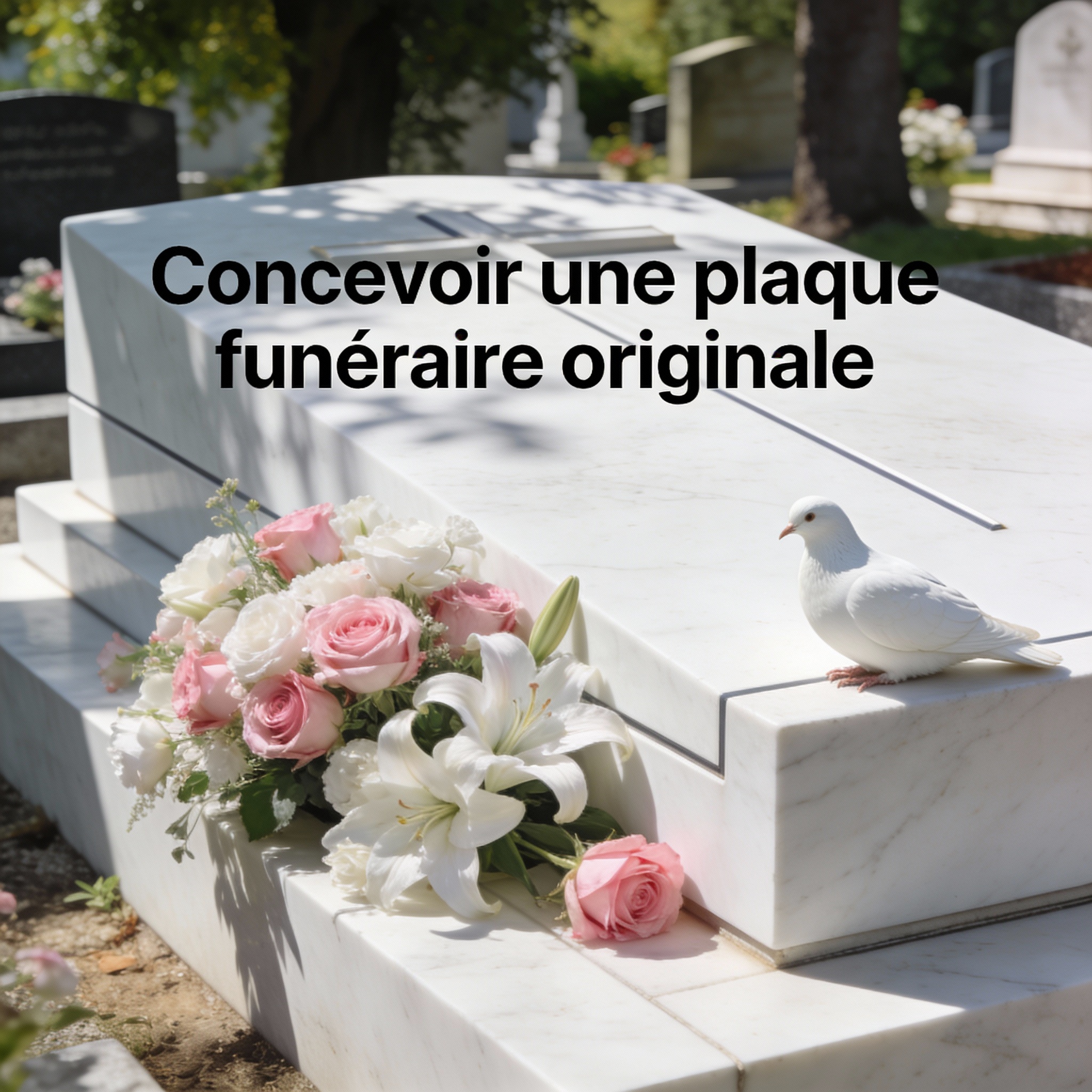 Conseils pour concevoir une plaque funéraire originale