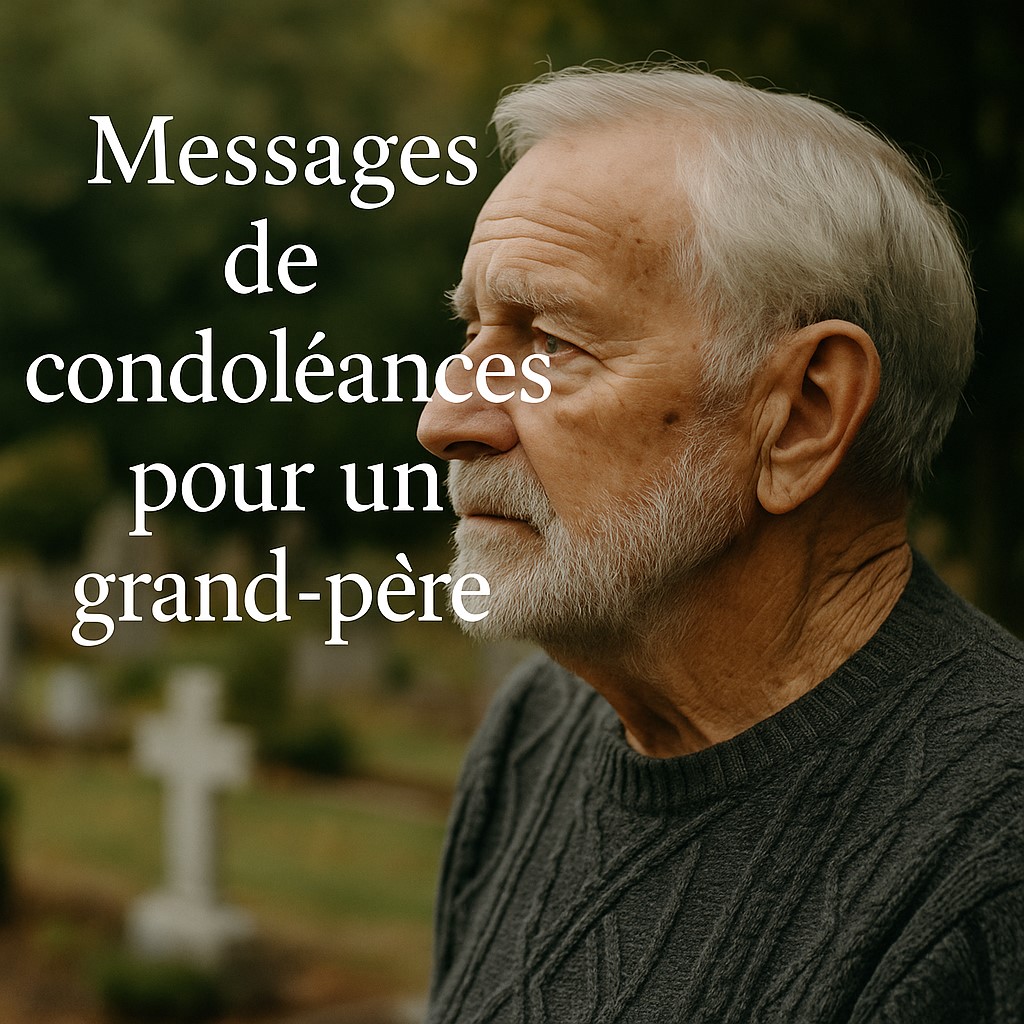 Exemples de condoléances pour un grand-père disparu