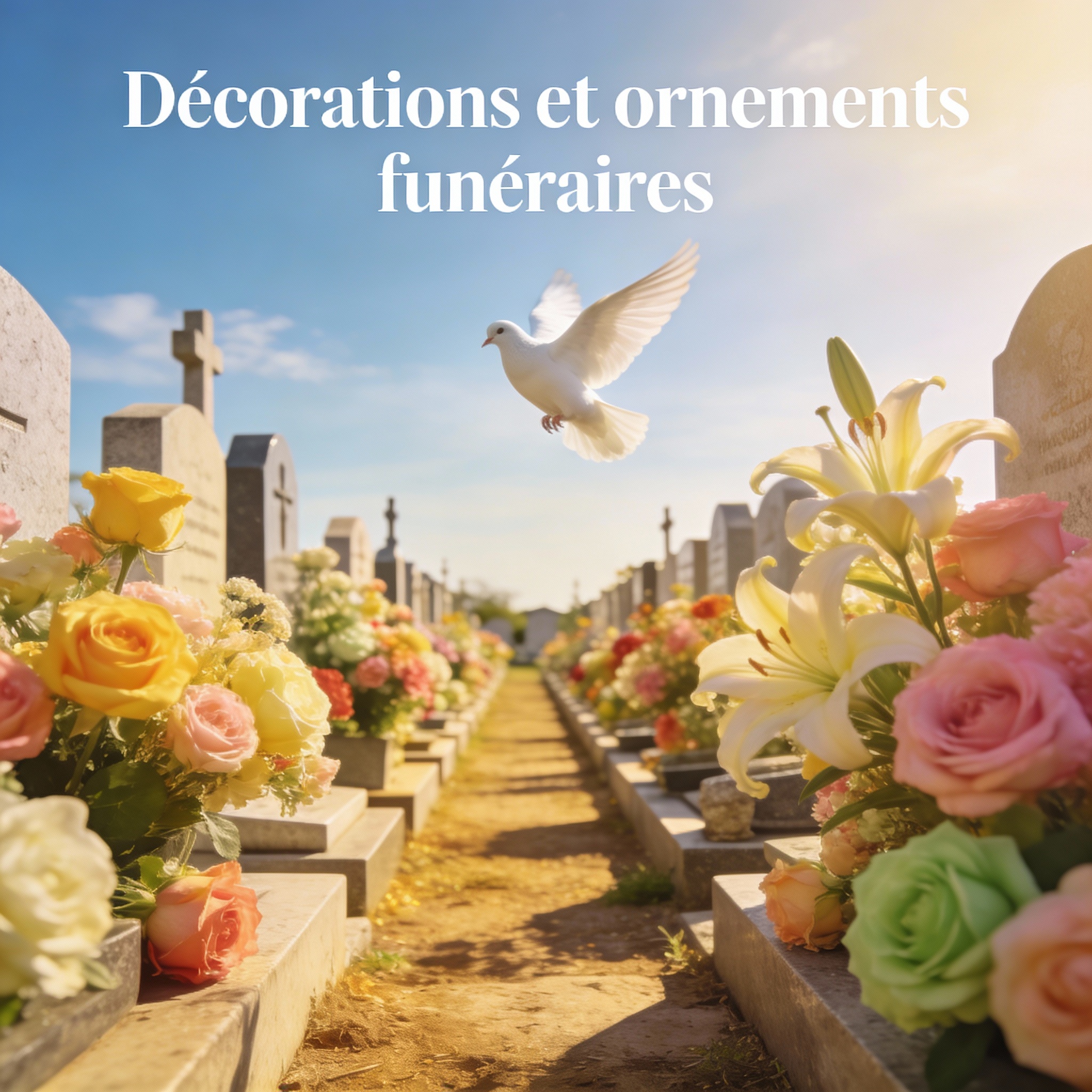 Décorations funéraires : symbolique, conseils et plaques funéraires personnalisées