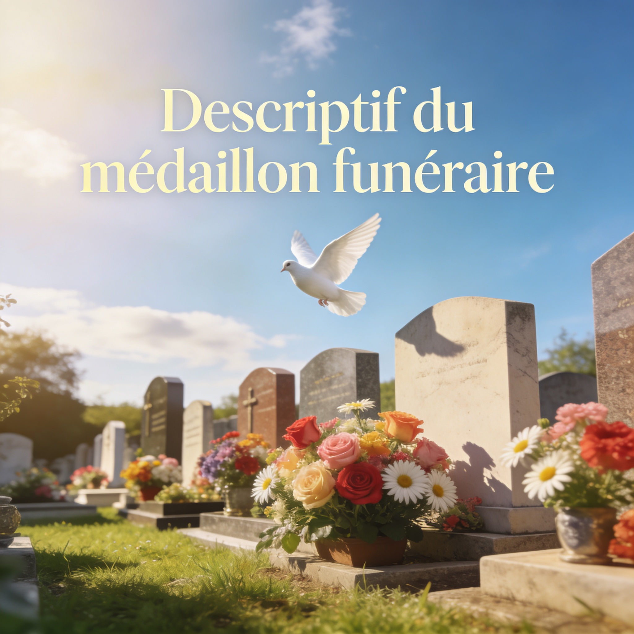 Description du médaillon funéraire