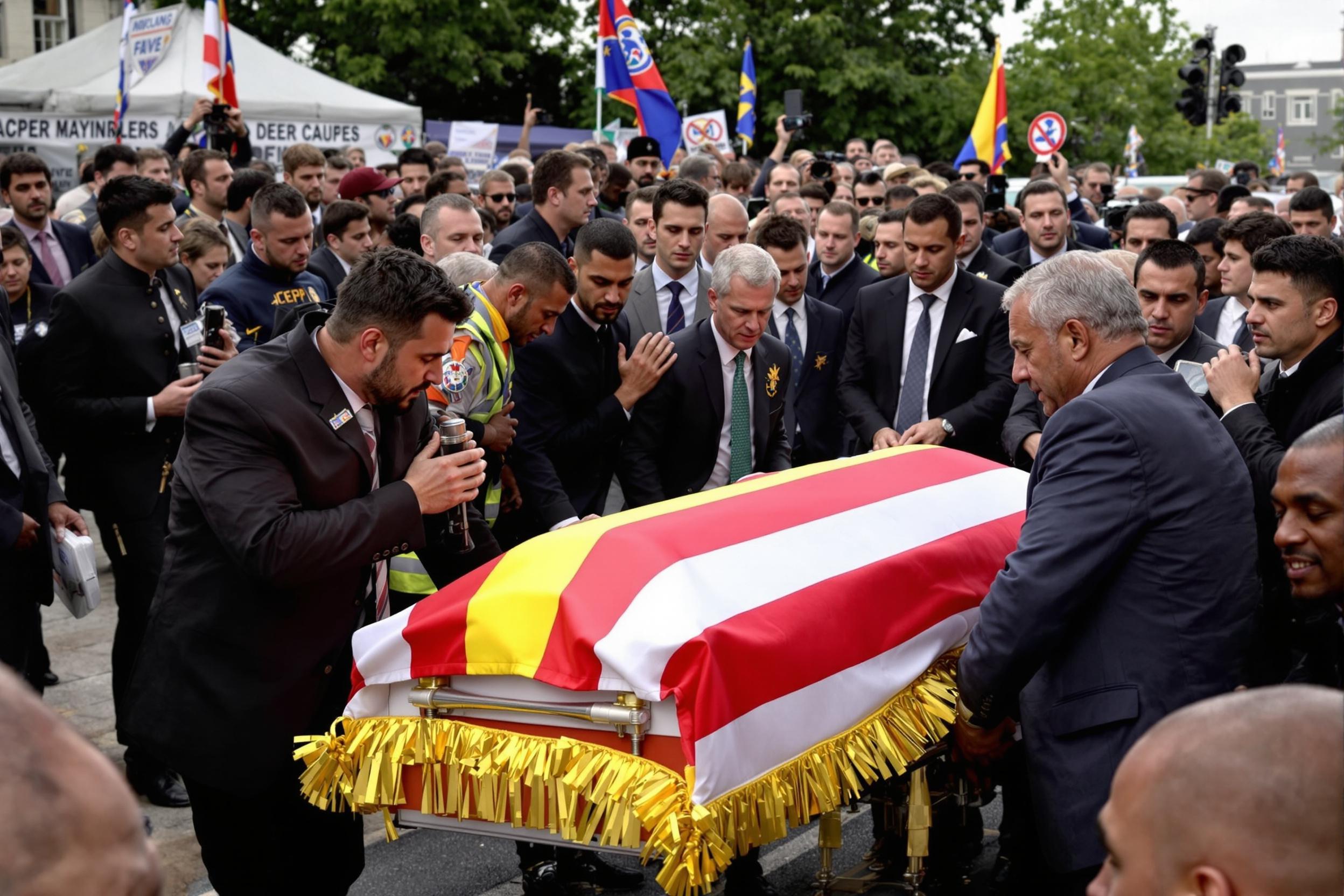 Plaque funéraire personnalisée pour un footballeur disparu – Hommage unique
