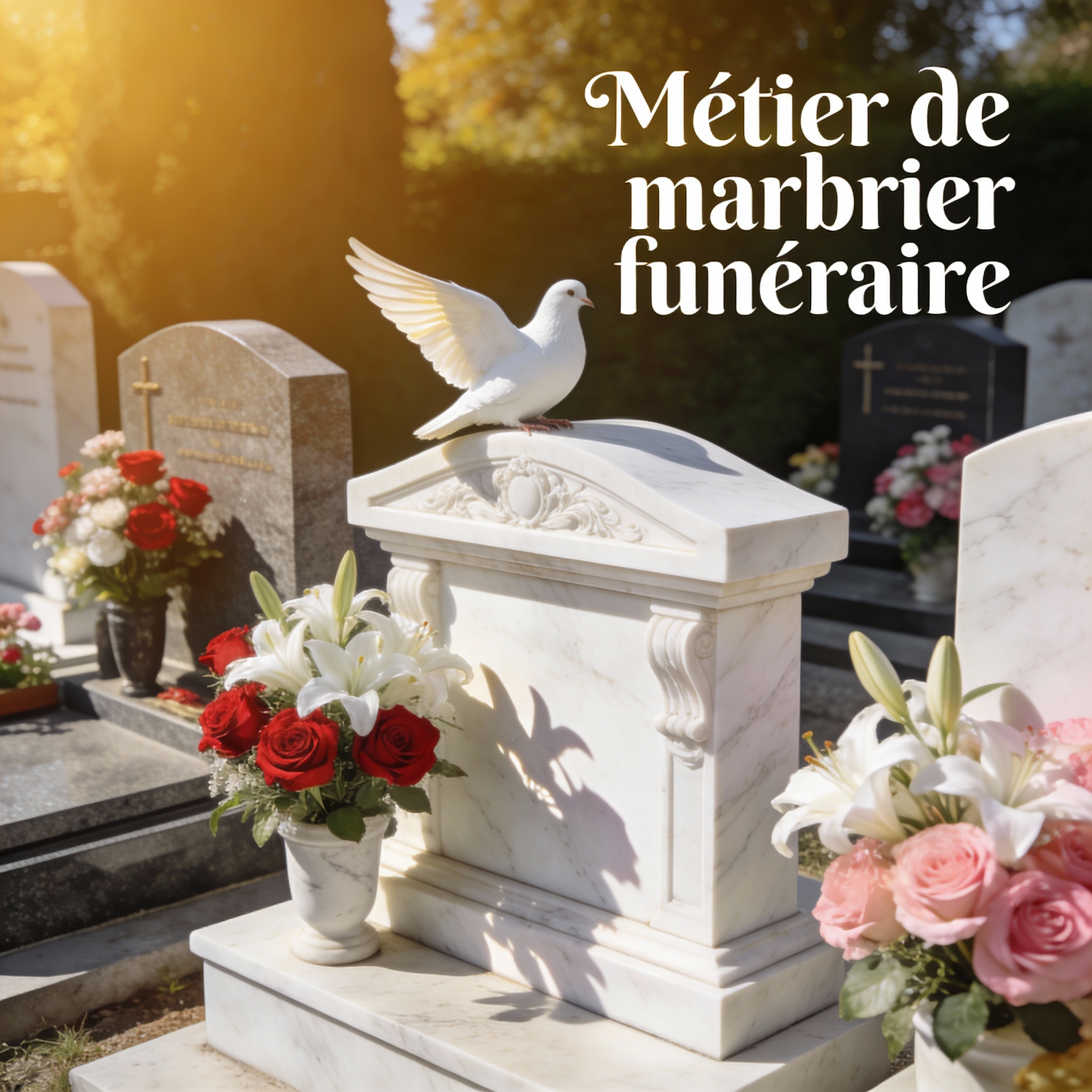 En savoir plus sur le métier de marbrier funéraire