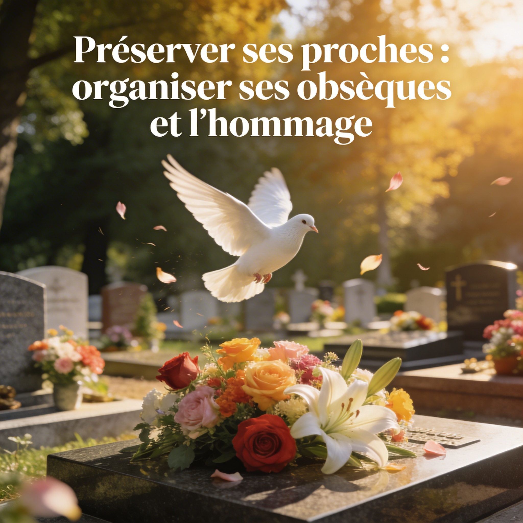 Préserver ses proches : organiser ses obsèques et l’hommage