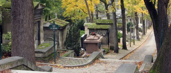 Fournisseur de plaques funéraires personnalisées à Paris, Cimetière du père Lachaise