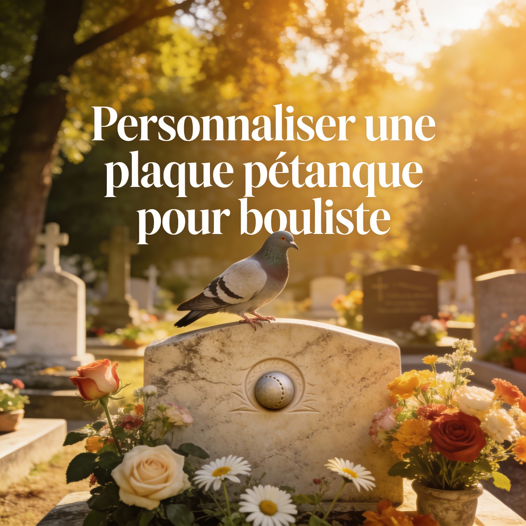Conseils pour personnaliser une plaque funéraire pétanque pour bouliste