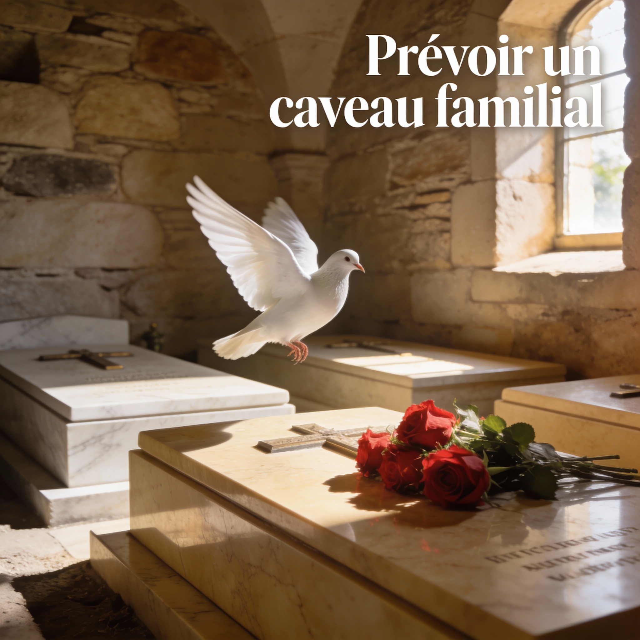 prévoir son caveau familial