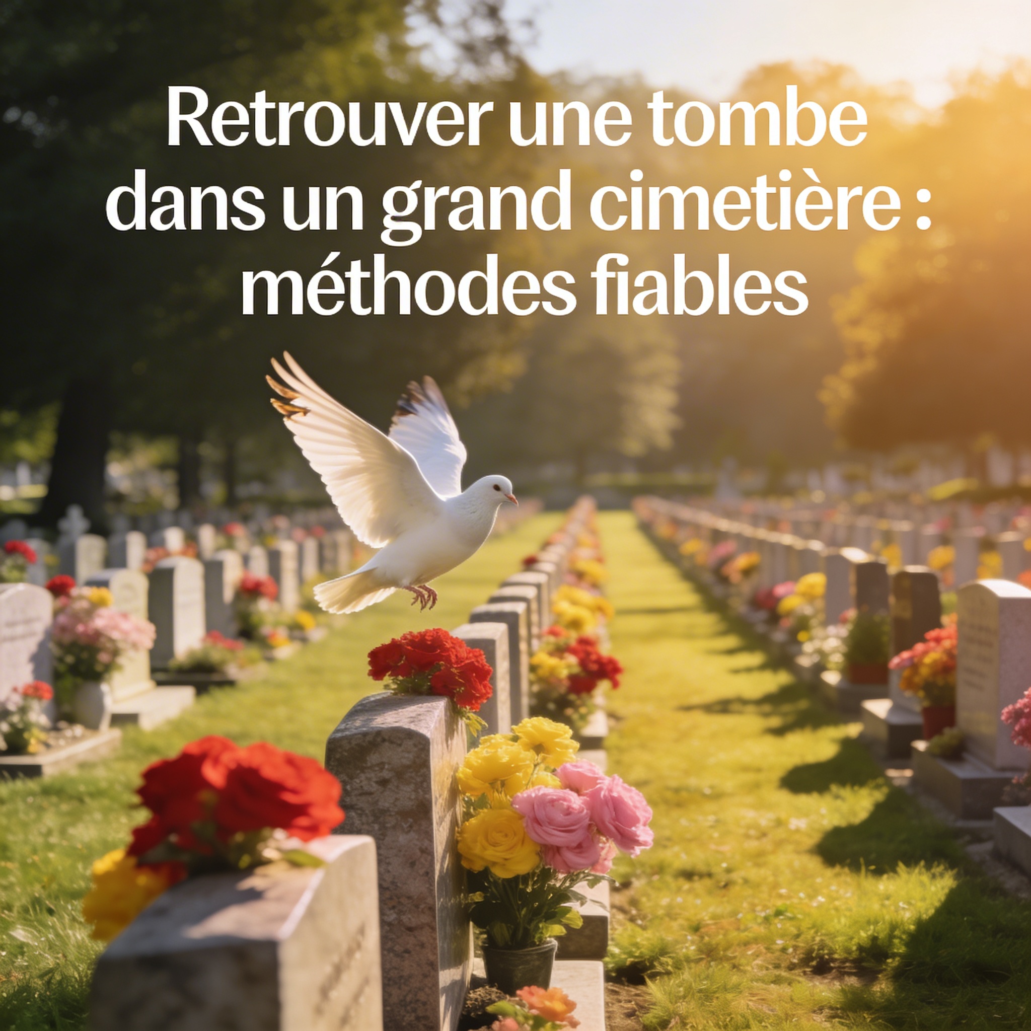 Retrouver une tombe dans un grand cimetière : méthodes fiables