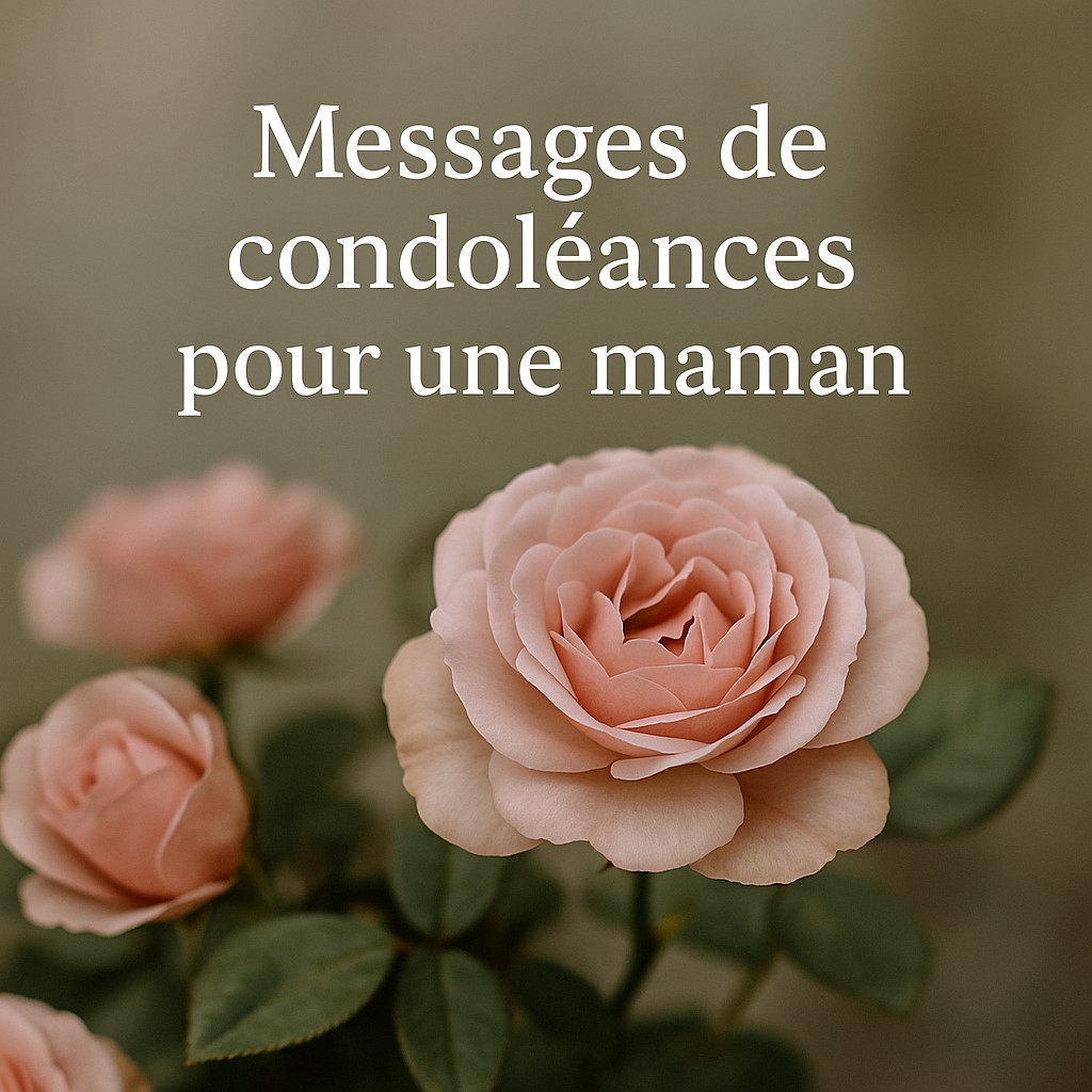 Exemples de condoléances pour une maman décédée