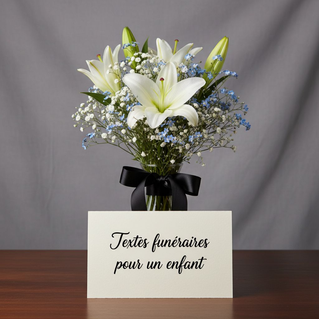 Messages pour plaque funéraire bébé et enfants : 40 exemples de textes émouvants