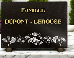 Plaque Fleurs, bouquets