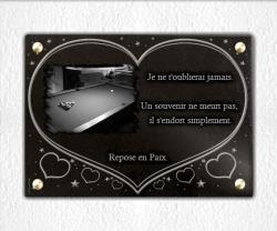 Plaque granit perçée de 4 trous