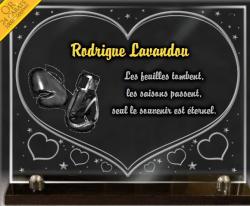 gants de boxe, coeur, dorure, verre