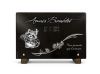 Plaque funeraire pour enfant ou bébé avec jouet, peluche et fleurs (2)