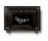 Plaque funèbre en granit personnalisable, jeu d'échecs (2)