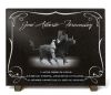 Plaque funéraire pour toréador et matador. Thème tauromachie corrida avec bordure et texte personnalisable (2)