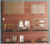 Plaque mortuaire en verre avec gravure électricien électronique, texte doré personnalisable (2)