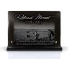 Plaque tombale chasseurs en campagne. Gravure personnalisable sur granit (2)