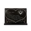 Plaque funéraire avec logo du football club des girondins de bordeaux, coeur et textes à personnaliser (2)