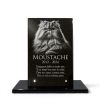 Plaque funéraire pour tombe de chat en granit avec socle à personnaliser (2)
