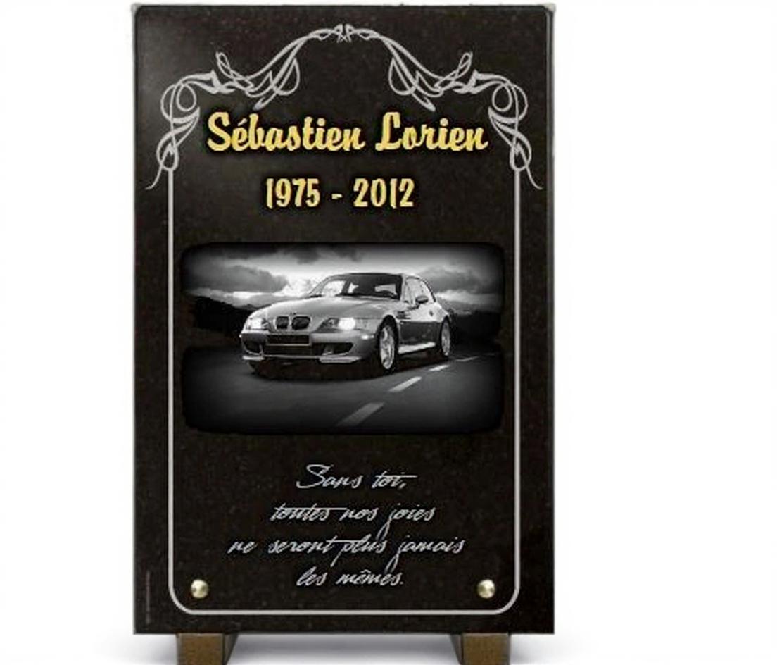 Plaque prénom personnalisée en bois– Thème voitures - Les
