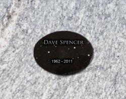 Cheap memorial plaque, ovale to glue. Personalized text