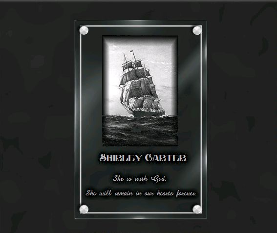 Memorial plaque glass . 30 x 20 cm.