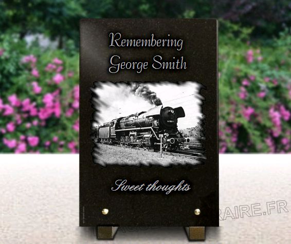 Memorial plaque granite . 30 x 20 cm. Memorial plaque granite . 30 x 20 cm.