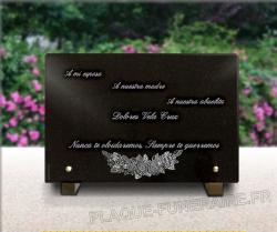 Placa para personalizar flore