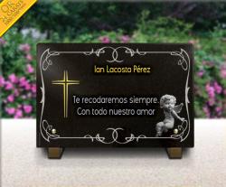 Placa de cementerio 