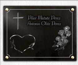 Placa funeraria 