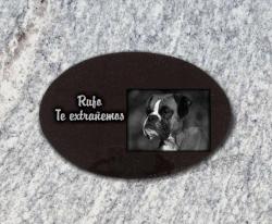 Placa para personalizar perros