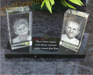plaques de deuil personnalisée modernes pour cimetière 3