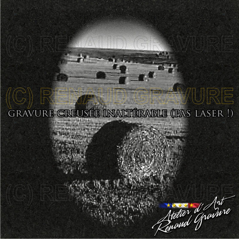 motif campagne avec pour personnaliser votre plaque funéraire agriculteur et cultivateur