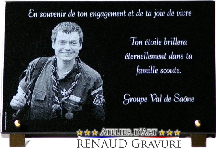 Photographie grave du dfunt