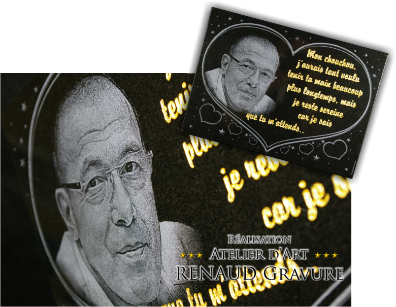 photo gravée